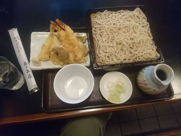 「つまみ揚げせいろ」@江戸二八そば 寿々喜屋の写真