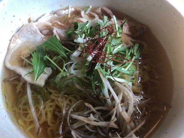 「鳥中華（冷）」@肉そば 鶏中華 最上川の写真