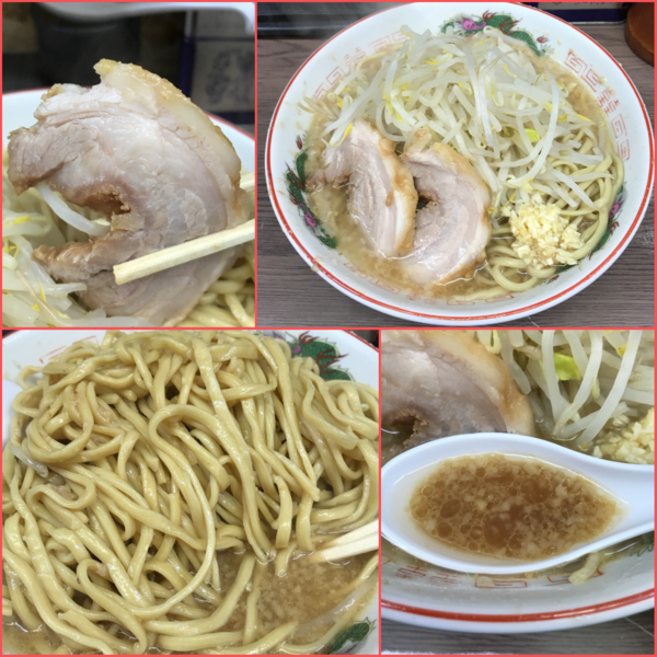 「小ラーメン¥690（麺カタメ・ニンニク）」@ラーメン二郎 横浜関内店の写真