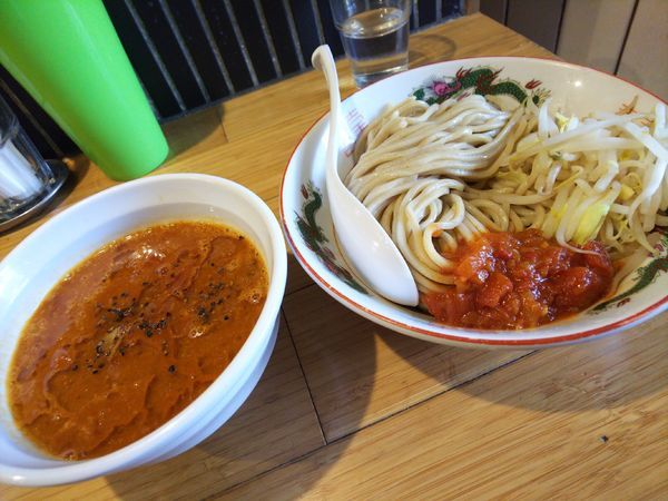 「とまとみそつけ麺＆チーズごはん」@カッパ64 福生店の写真
