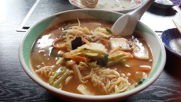 「味噌ラーメン」@焼肉山道の写真