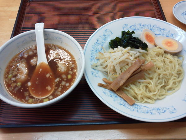 「しょうゆつけ麺 530円+tax」@ぎょうざの満洲 小手指南口店の写真