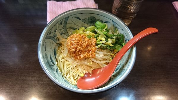 「汁なし担々麺700」@めだかTANTANの写真