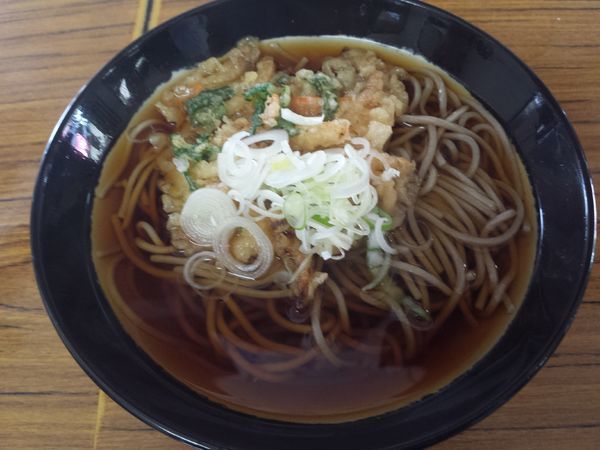 「天ぷらそば ¥330」@和楽路亭の写真