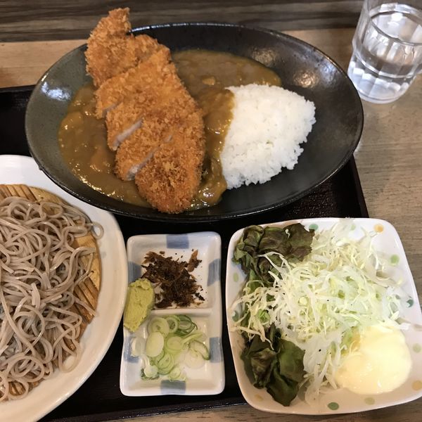 「蕎麦屋さんのカツカレー」@梟小路の写真