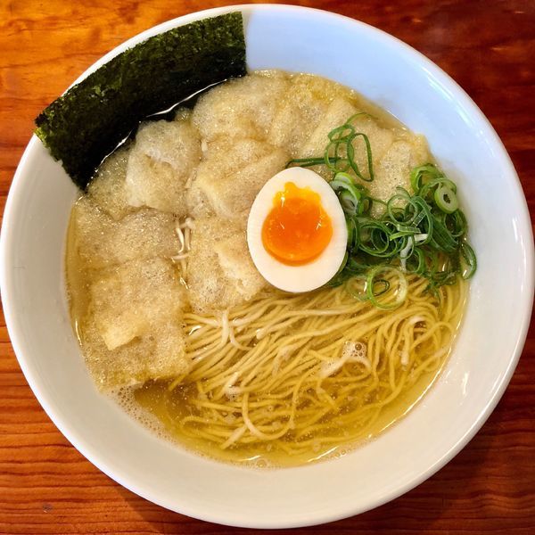 「煮干そば (500円)」@讃岐の朝ラーメン 本店の写真