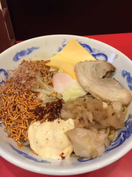 「まぜそば 大盛」@ジャンクガレッジ 大宮駅前店の写真