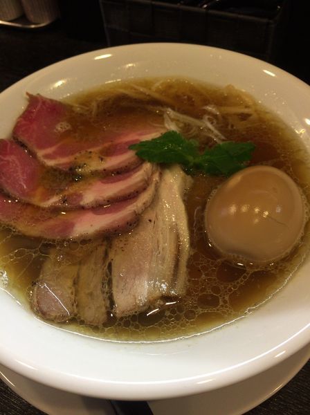 「特製醤油そば」@麺屋 中川會 住吉店の写真