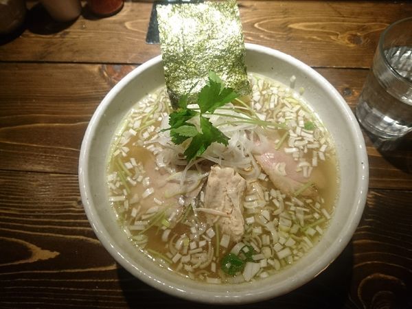 「塩ラーメン」@神田とりそば なな蓮の写真