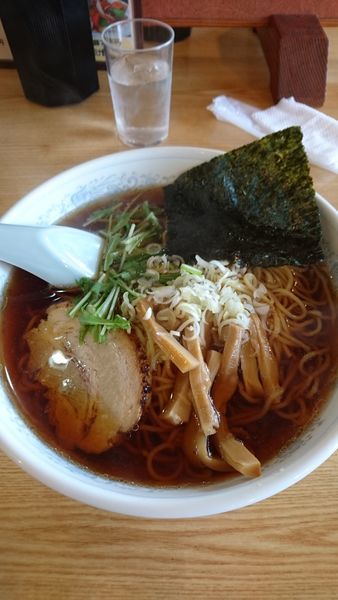「あじ彩ラーメン・大盛（670円）」@あじ彩の写真