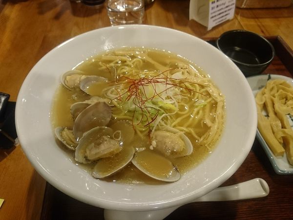 「あさりラーメン」@麺家 西陣の写真