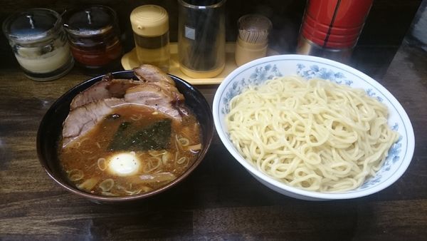 「もりチャーシューあつもり・大盛り　￥１５２０」@大勝軒 川崎店の写真