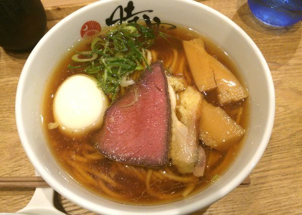 「【限定】一周年限定蕎麦＋出汁玉子　1000＋100円」@中華蕎麦 時雨の写真