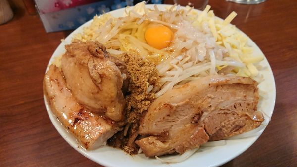 「アブリマカナイ(全増、ニンニク少なめ)」@メガガンジャの写真