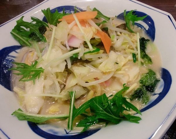 「あさりたっぷり春ちゃんぽん」@長崎ちゃんぽん リンガーハット 阪急大井町ガーデン店の写真