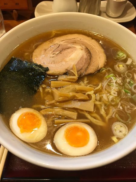 「中華麺（中盛）＋味玉」@めん 和正の写真