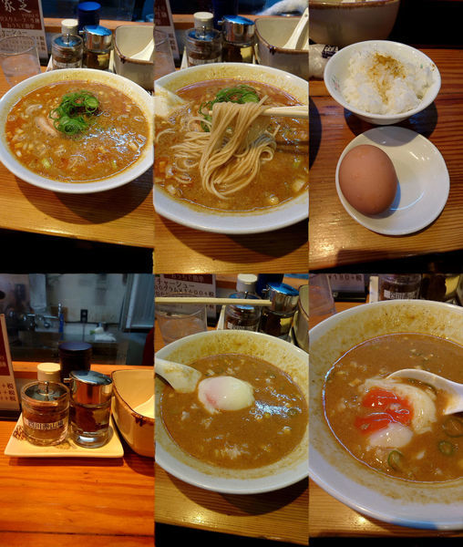 「『チャーシュー担々麺+追い飯(税別￥1000+250)』」@らーめん芝浜の写真