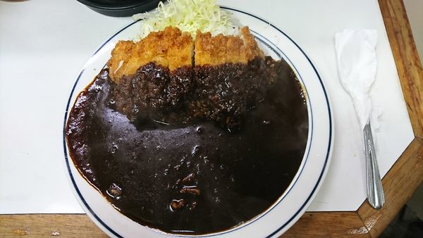 「カツカレー　７５０円」@キッチン南海 本店の写真