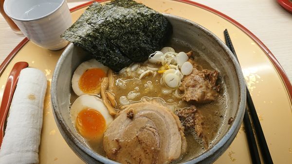 「特製濃厚煮干そば」@麺屋 音 柏店の写真