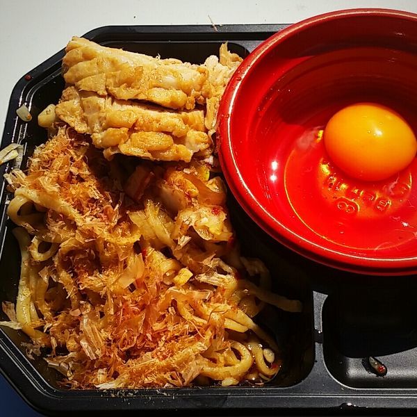 「スキヤキ ８００円 by ファットン」@中華蕎麦とみ田 冨田治PRESENTS 最強ラーメン祭2018 in 小山の写真