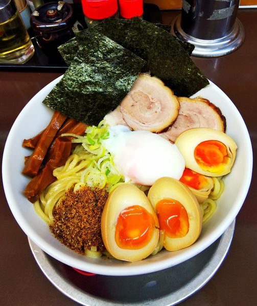 「特製油そば」@自家製太打麺 勢拉 行徳駅前店の写真