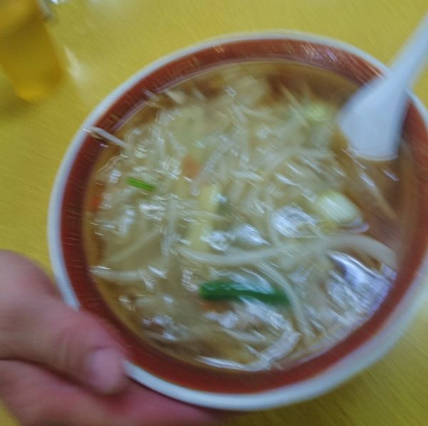 「ちゃんぽん　610円」@珠玉の写真