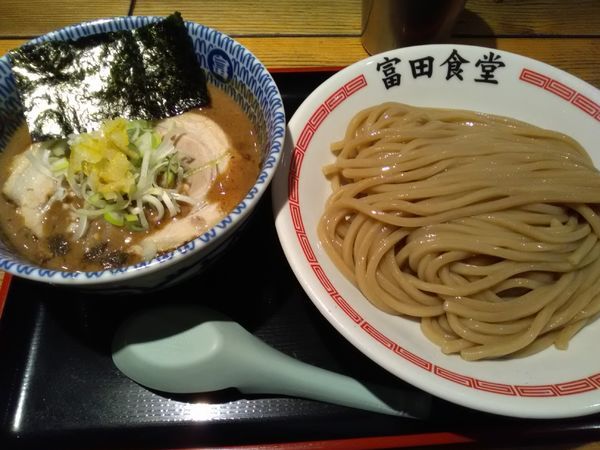 「濃厚つけ麺850円」@松戸中華そば 富田食堂の写真