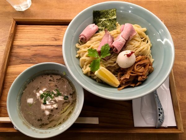 「伊吹煮干つけめん Ｌ」@箸とレンゲの写真