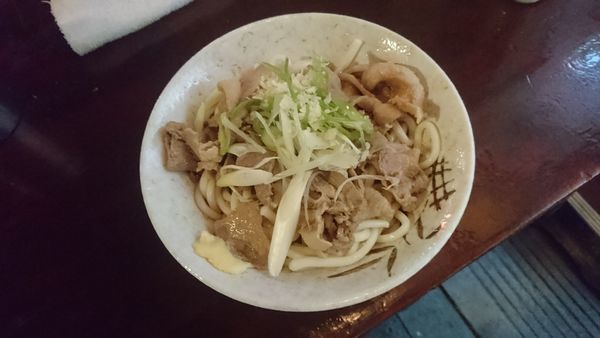 「肉うどん」@南天 本店の写真