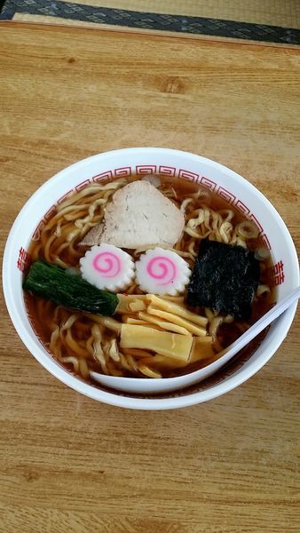 「中華そば　６００円」@みやご食堂の写真