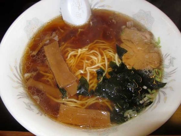 「ラーメン　500円」@大釜 本店の写真