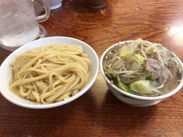 「野菜つけ麺 大盛」@ラーメン ひかりの写真