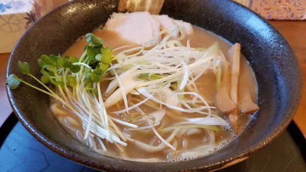 「秋刀魚麺」@麺や 阿吽の写真