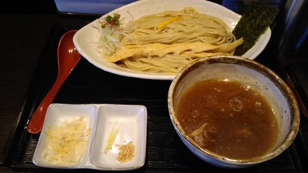 「つくば軍鶏つけめん」@龍のひげの写真