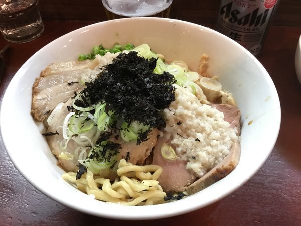 「【夜の部限定】アブラソバ にぼチャッチャ」@麺屋 くまがいの写真