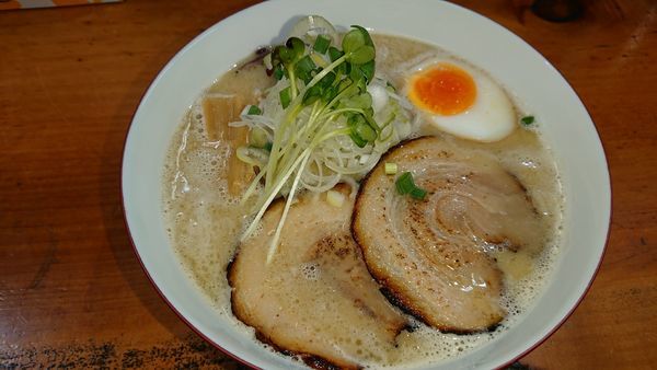 「鶏白湯(780円)」@麺処 雄の写真