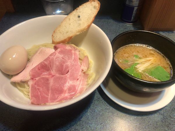 「特製白湯つけめん」@もとのともの写真