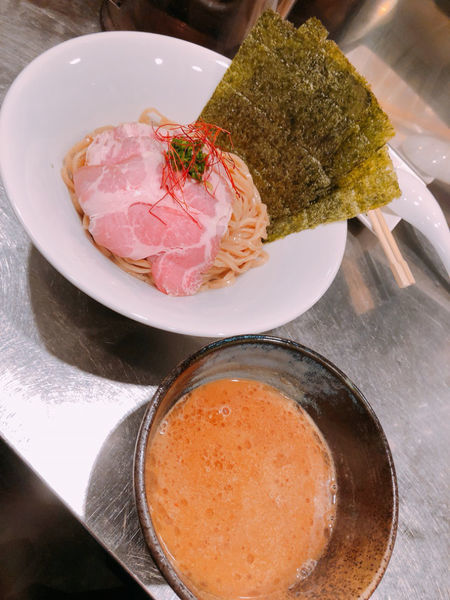 「【限定】濃厚あん肝つけ麺1000円」@さんじの写真