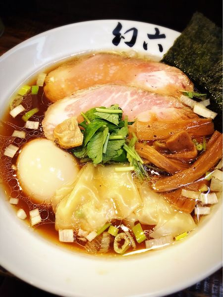 「特製  醤油そば」@中華そば 幻六の写真