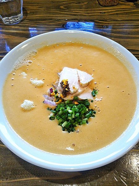 「オマール海老湯 950円」@麺屋はやぶさの写真