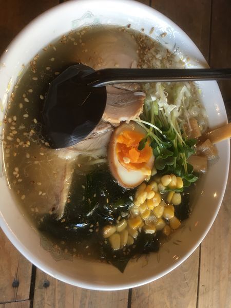 「塩ラーメン大盛り」@斬鉄軒の写真