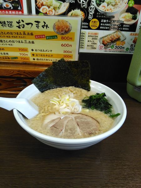 「醤油ラーメン大盛」@あら焚き豚骨 虎太郎の写真