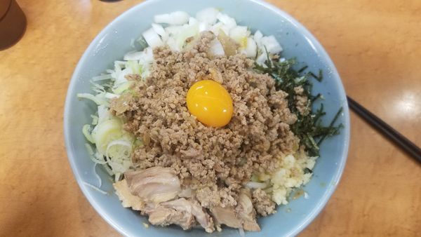 「辛味まぜそば【限定】」@らーめんコジマルの写真