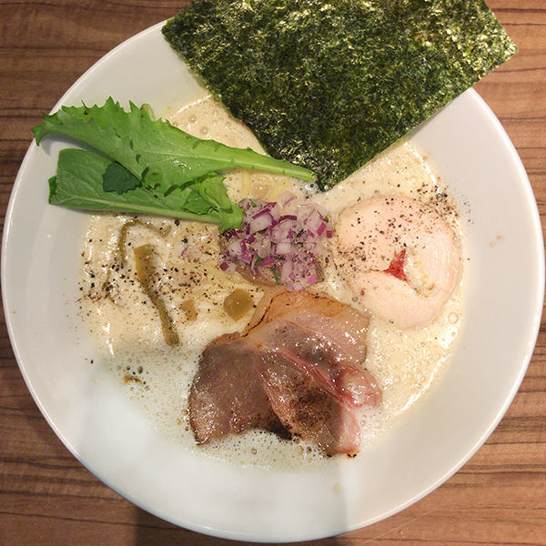 「特製鶏豚出汁らーめん」@中華そば 鷸の写真