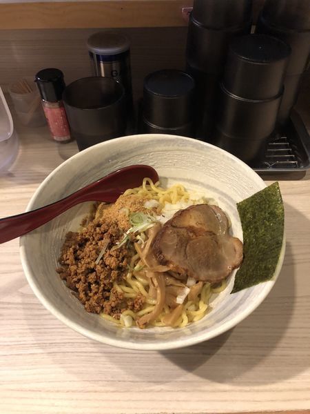 「油そば」@めんや佐高の写真