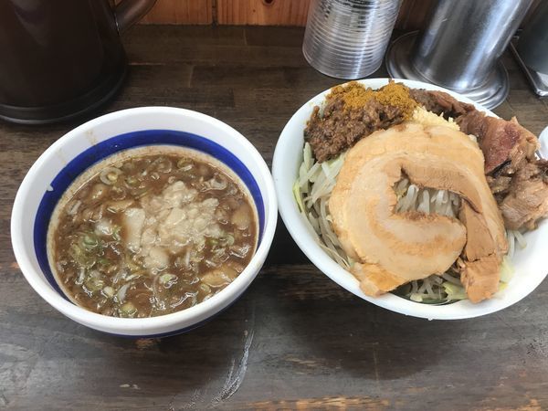「つけ雷 トロ肉＋カレー」@雷 北松戸本店の写真