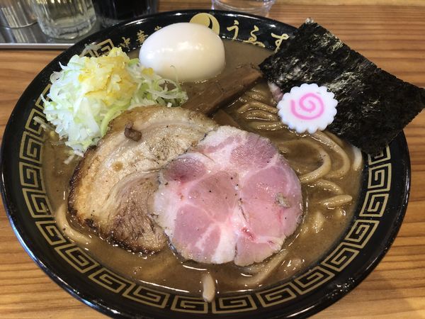 「味玉そば（並）＋チャーシューごはん」@中華蕎麦うゑずの写真