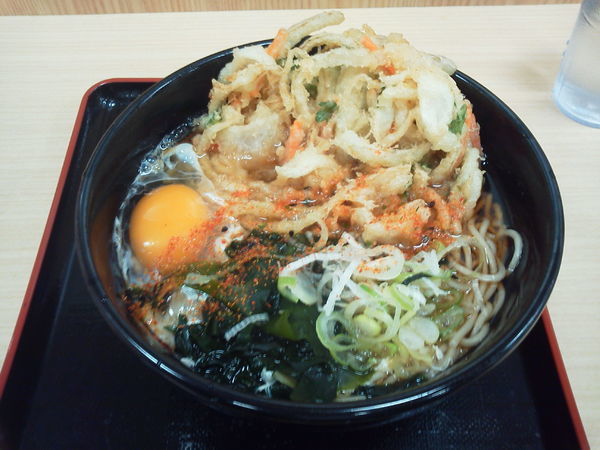 「天玉そば 470円」@名代 箱根そば 小田原店の写真