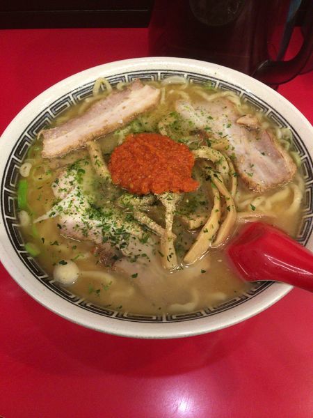 「赤湯からみそラーメン」@龍上海 赤湯本店の写真
