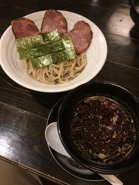 「焦がし担々つけ麺」@麺屋 葵の写真